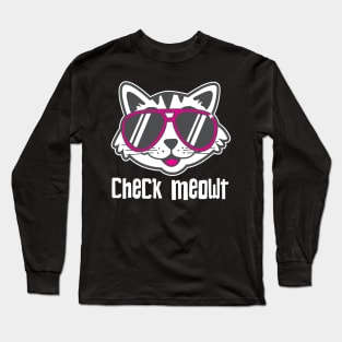 Check Meowt Long Sleeve T-Shirt